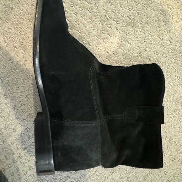 Isabel Marant black suede boots 37 - Picture 6 of 10